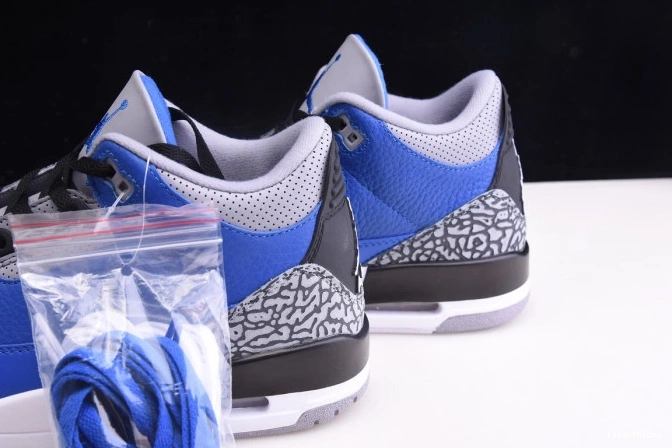 CT8532 Air Jordan 'Varsity - 3 400 Royal' Retro 0911